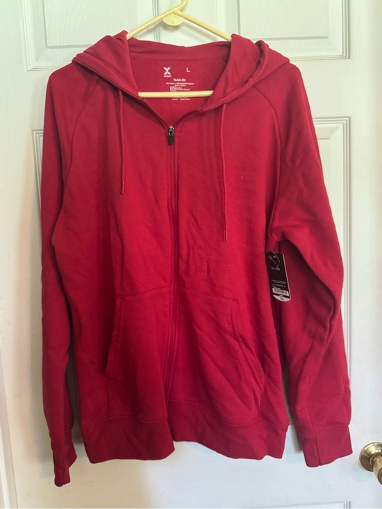 Xersion Other - Red Zip-Up Hoodie Xersion NWT size Large